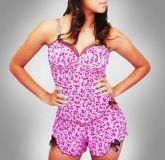 Babydoll Estampado de Liganete